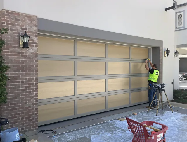 Garage door replacement service by Fullerton Garage Door Repair in Fullerton