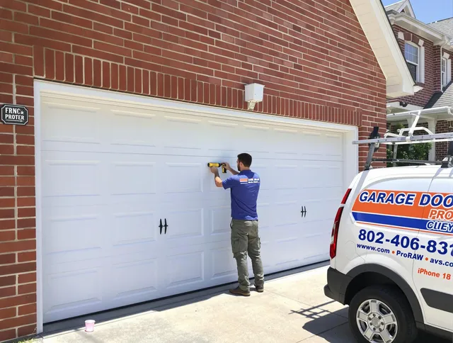 Local garage door repair service by Fullerton Garage Door Repair in Fullerton
